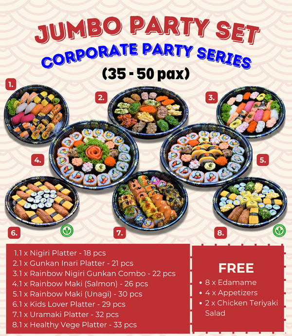 Jumbo Party Set (35pax - 50pax)
