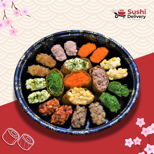 Gunkan Inari Platter (21 pcs)