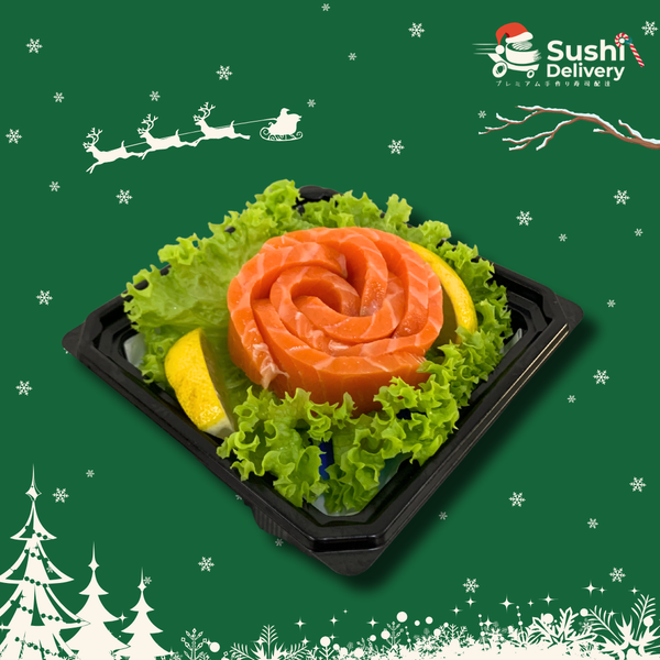 Salmon Sashimi Flower (7 pcs) 🔥Best Seller