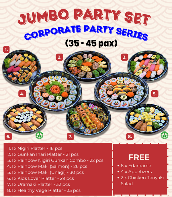 Jumbo Party Set (35pax - 45pax)