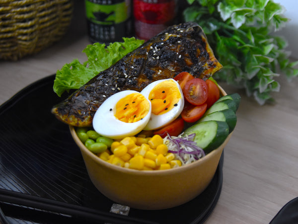 Saba Teriyaki Salad Bowl