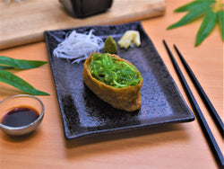 Chuka Wakame Inari (2 pcs) - Sushi Delivery Malaysia | Inari, Vegetarian