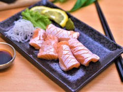 Salmon Belly Sashimi (5 pcs) - Sushi Delivery Malaysia | Best Sellers, Salmon, Salmon belly, Sashimi