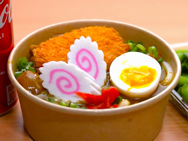 Yasai Croquette Udon Curry