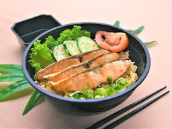 Salmon Garlic Fried Rice Don - Sushi Delivery Malaysia | Bento